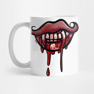 Vampiric Grin (Pink Version) Mug